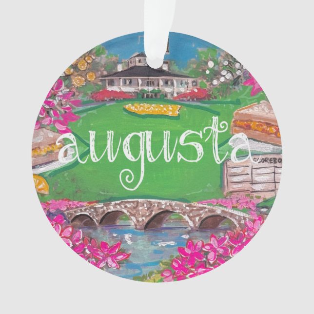 Augusta, Georgia Ornament (Front)