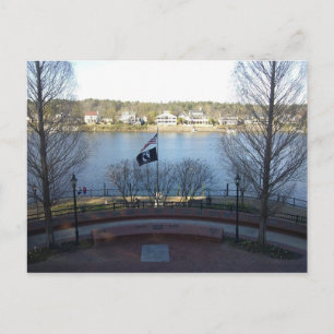 Augusta Georgia Riverwalk Postcard