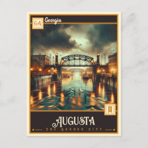 Augusta, Georgia   Vintage Postcard