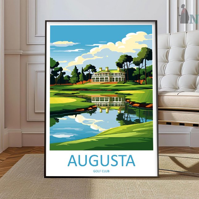 Augusta Golf Course Travel Print Wall Art Augusta  (Creator Uploaded)