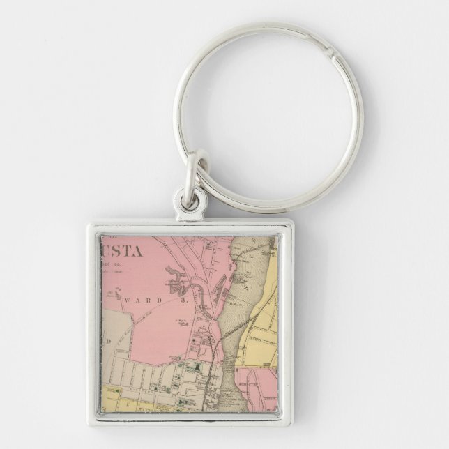 Augusta, Kennebec Co Keychain (Front)