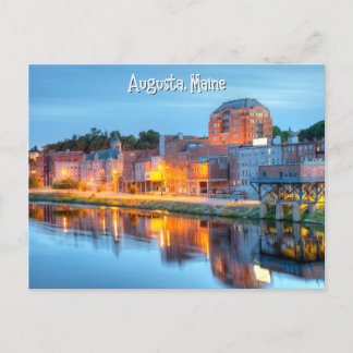 Augusta Maine Postcard