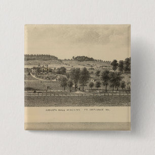 Augusta Male Academy Seawright property 2 Inch Square Button