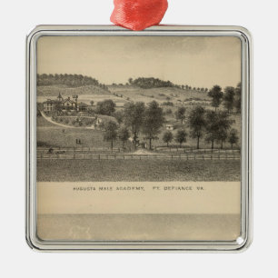 Augusta Male Academy Seawright property Metal Ornament