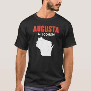 Augusta Wisconsin USA State America Travel Wiscons T-Shirt