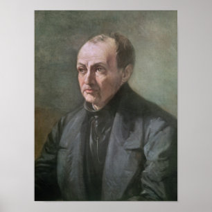Auguste Comte Poster