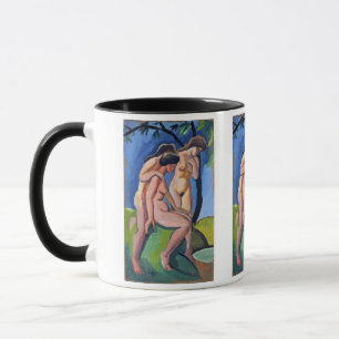 Auguste Macke Three Acts Mug