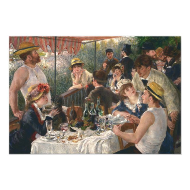 Auguste Renoir - Luncheon of the Boating Party Photo Print (Front)