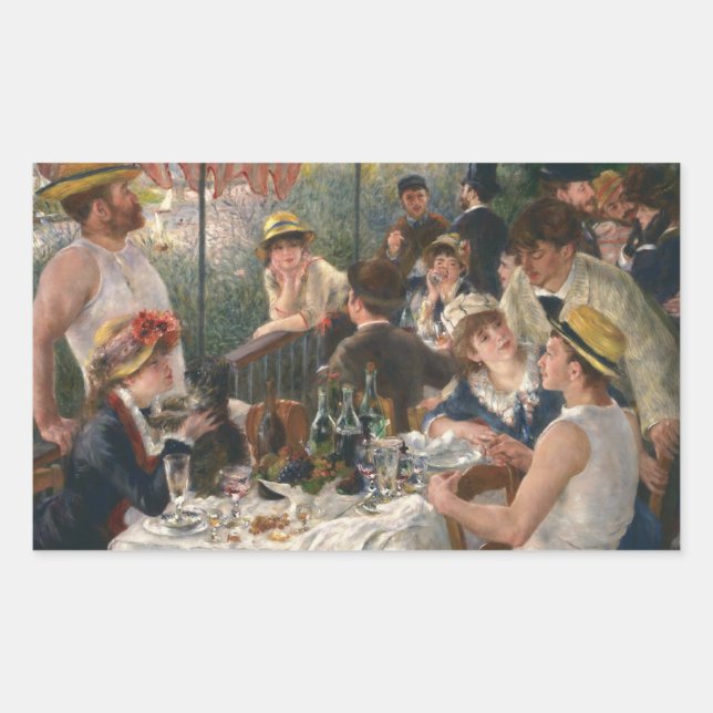 Auguste Renoir - Luncheon of the Boating Party Sticker (Front)