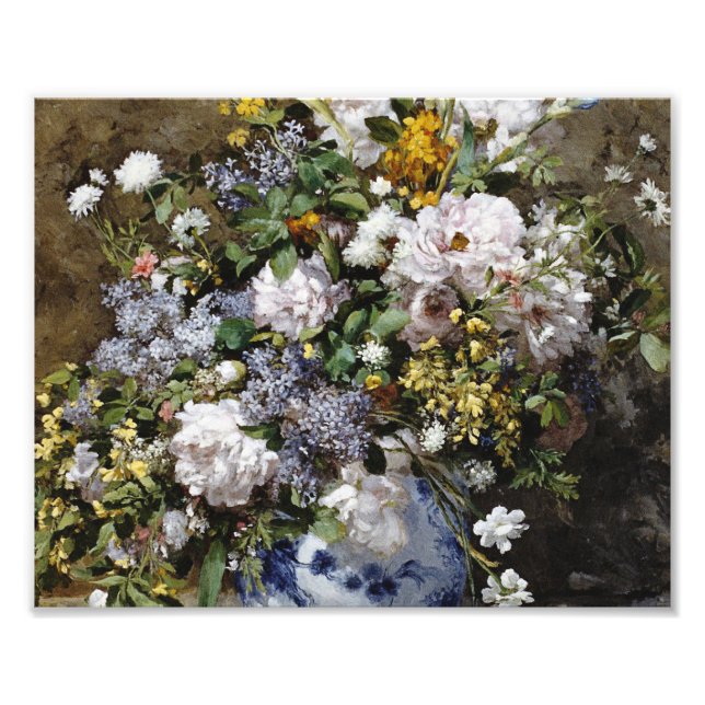 Auguste Renoir - Spring Bouquet .Spring Photo Print (Front)