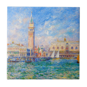 Auguste Renoir - The Doges Palace Venice Tile