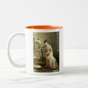 Auguste Toulmouche Two-Tone Coffee Mug