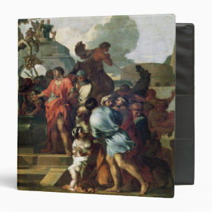 Augustus  before the Tomb of Alexander III Binder