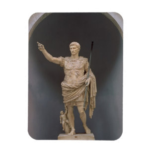 Augustus of Prima Porta, c.20 BC (marble) Magnet