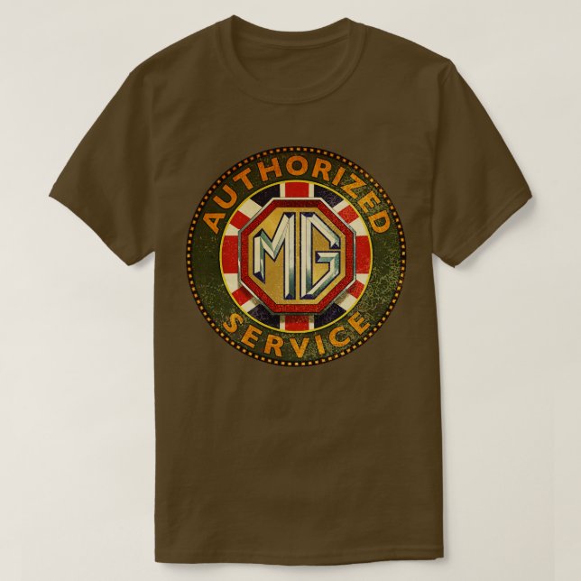 Auized Service MG T-Shirt (Design Front)