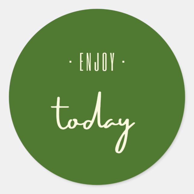 aujourd'hui. Autocollants (Devant)