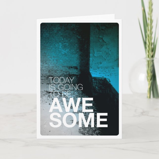 Aujourd'hui est carte d'anniversaire (Devant)