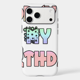 Aujourd'hui est mon art d'anniversaire