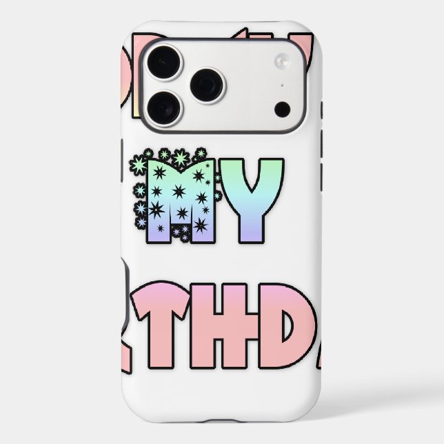 Aujourd'hui est mon art d'anniversaire (Verso)