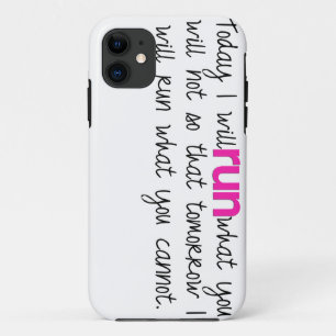 Aujourd'hui je courrai le coque iphone