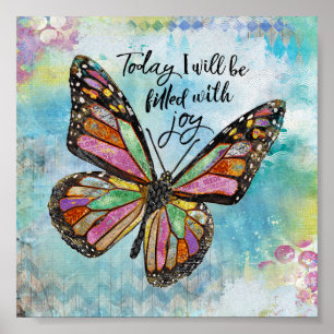 Aujourd'Hui, Je Serai Rempli De Affiches De Joie