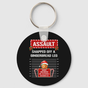 Ault Gingerbread Inmate Christmas Group Xmas Match Keychain