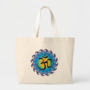 Aum Large Tote Bag