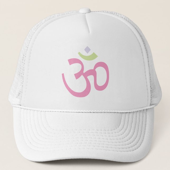 Aum sign trucker hat (Front)