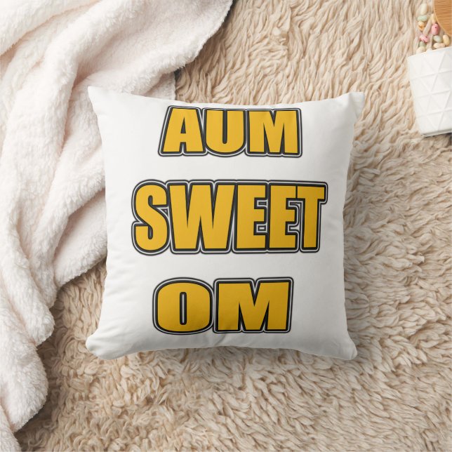 AUMSWEET OM THROW PILLOW (Blanket)