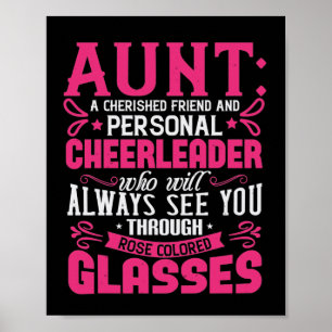 Aunt A Cherished Friend And Personal Cheerleader-0 Poster