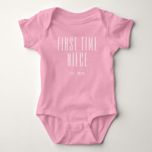 Aunt Baby Clothes Matching Niece Aunt Auntie Bodysuit