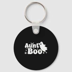 Aunt Boo Funny Ghost Halloween Family Matching  Keychain