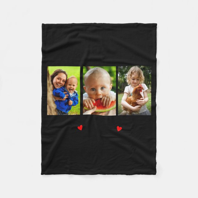 Aunt Ever 3 Photo  Fleece Blanket (Front)