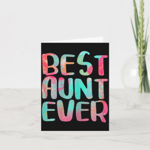 Aunt ever shirt women auntie mothers day  card