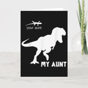Aunt Ever Squad Gift Auntie Women's Bae  Card