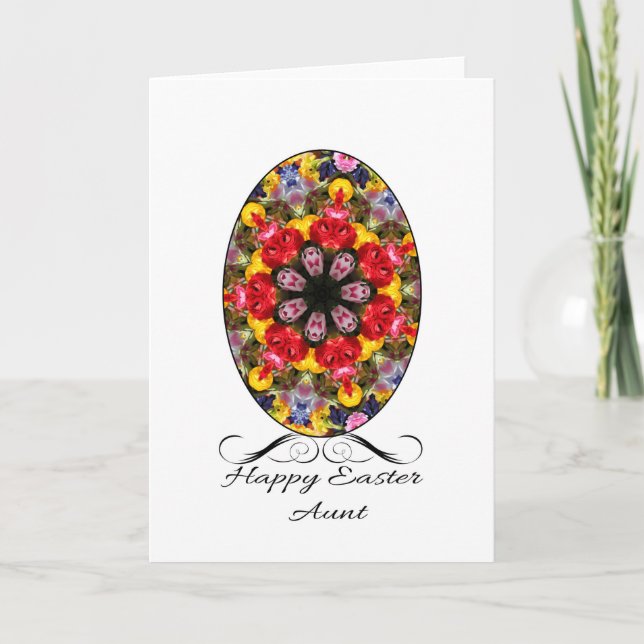 Aunt Happy Easter Holiday Card (Front)