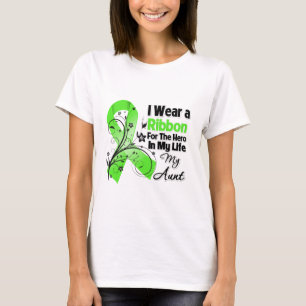 Aunt Hero in My Life Lymphoma Ribbon T-Shirt