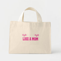 Aunt Like A Mom Only Cooler Funny Pink Typography 
