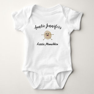 Aunt Newborn Little Munchkin Niece Nephew Cute Baby Bodysuit