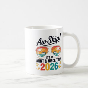 Aunt Niece Cruise Trip 2026 Summer Vacation Matchi Coffee Mug