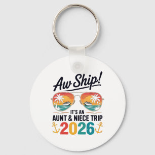 Aunt Niece Cruise Trip 2026 Summer Vacation Matchi Keychain