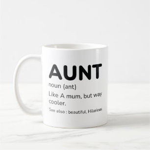 Aunt Noun Coffee Mug
