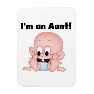 Aunt of New Nephew T-shirts and Gifts Magnet