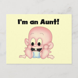 Aunt of New Nephew Tshirts and Gifts Postcard