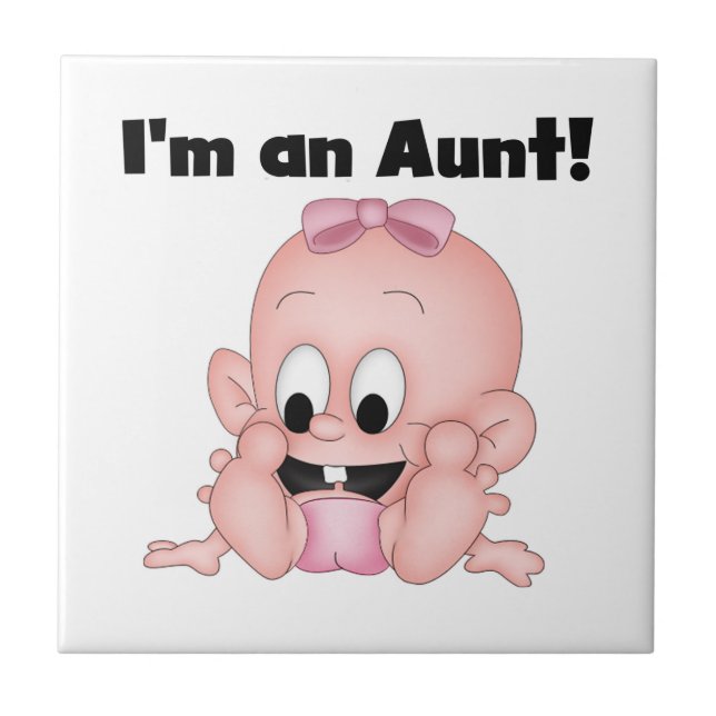 Aunt of New Niece T-shirts and Gifts Tile (Front)