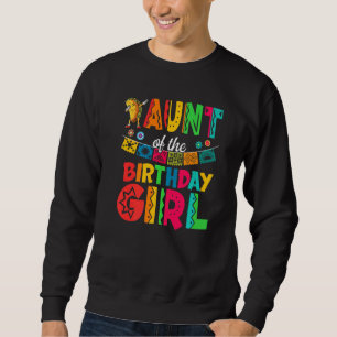 Aunt Of The Birthday Happy Bday Taco Theme Cinco D Sweatshirt