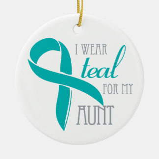 Aunt - Ovarian Cancer Ornament