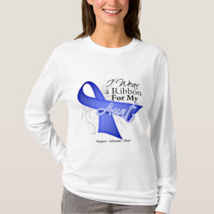 Aunt Periwinkle Ribbon - Stomach Cancer T-Shirt