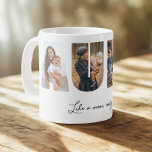 Aunt Photo Collage Mug Gift<br><div class="desc">This is a photo collage mug that spells out the word AUNT along with a custom message. This is the perfect gift for an aunt for aunt's day,  her birthday or Christmas.</div>