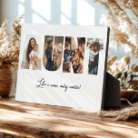 Aunt Photo Collage Plaque<br><div class="desc">This is a photo collage plaque that spells out the word AUNT along with a custom message. This is the perfect gift for an aunt for aunt's day,  her birthday or Christmas.</div>